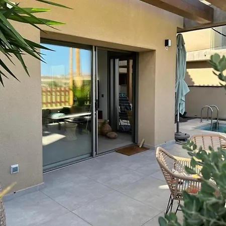 Golf Tenerife South Xx Wheel Accessible Shower Xx Free Wifi Xx Private Pool 30 Degrees Xx Two Terraces 30m2x60m2 Xxfree Parking Xx Mountain View Xx Flatscreen 65 Inch Xx 빌라