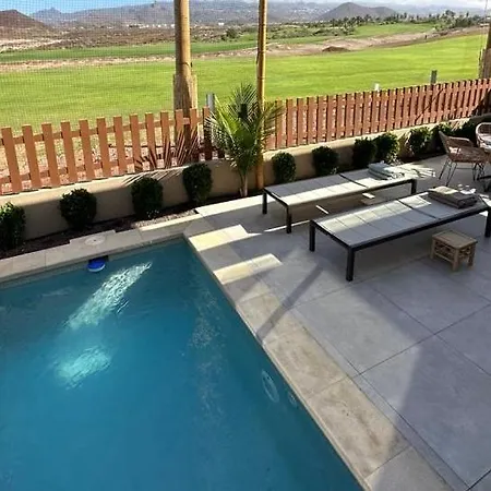 Golf Tenerife South Xx Wheel Accessible Shower Xx Free Wifi Xx Private Pool 30 Degrees Xx Two Terraces 30m2x60m2 Xxfree Parking Xx Mountain View Xx Flatscreen 65 Inch Xx 산미겔데아보나