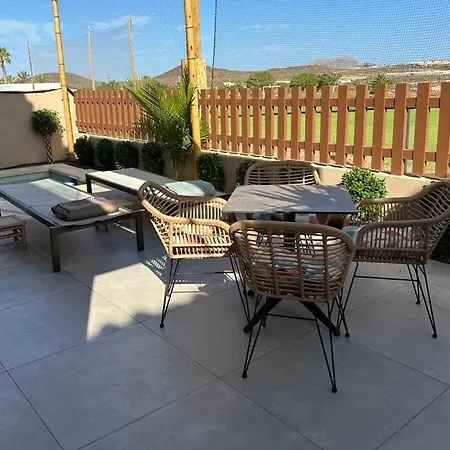 Golf Tenerife South Xx Wheel Accessible Shower Xx Free Wifi Xx Private Pool 30 Degrees Xx Two Terraces 30m2x60m2 Xxfree Parking Xx Mountain View Xx Flatscreen 65 Inch Xx *