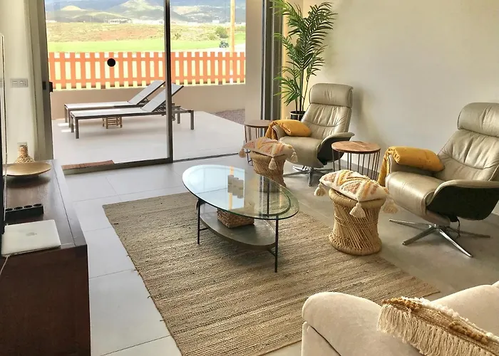 Golf Tenerife South Xx Wheel Accessible Shower Xx Free Wifi Xx Private Pool 30 Degrees Xx Two Terraces 30m2x60m2 Xxfree Parking Xx Mountain View Xx Flatscreen 65 Inch Xx