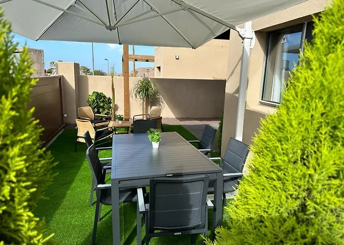 Golf Tenerife South Xx Wheel Accessible Shower Xx Free Wifi Xx Private Pool 30 Degrees Xx Two Terraces 30m2x60m2 Xxfree Parking Xx Mountain View Xx Flatscreen 65 Inch Xx Villa *