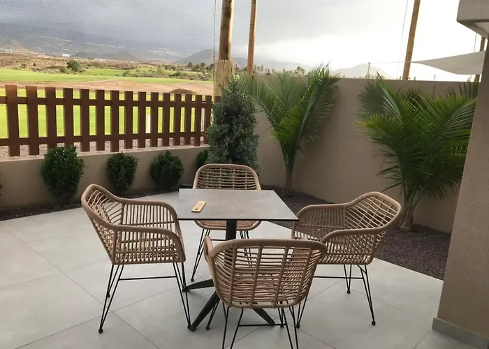 Villa Golf Tenerife South Xx Wheel Accessible Shower Xx Free Wifi Xx Private Pool 30 Degrees Xx Two Terraces 30m2x60m2 Xxfree Parking Xx Mountain View Xx Flatscreen 65 Inch Xx *